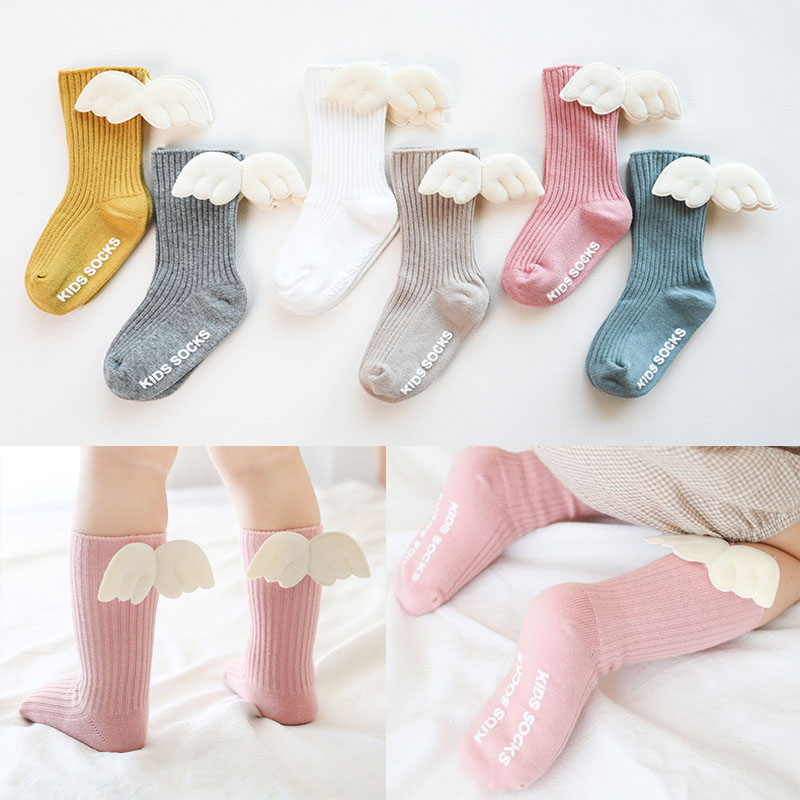 Baby Sock Oximeter - Novo bebê meninas joelho meias altas