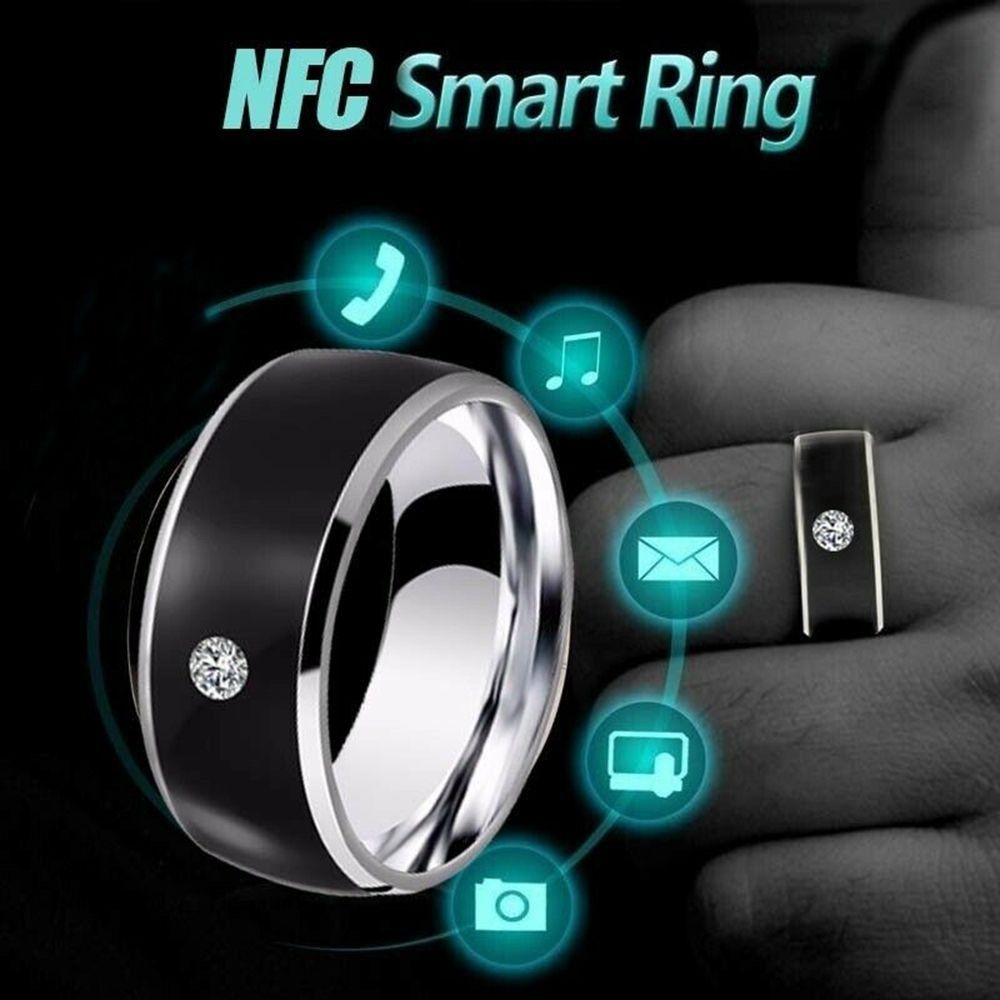 Smart Ring Nfc Pay - Anel Inteligente NFC Vestível para Celular