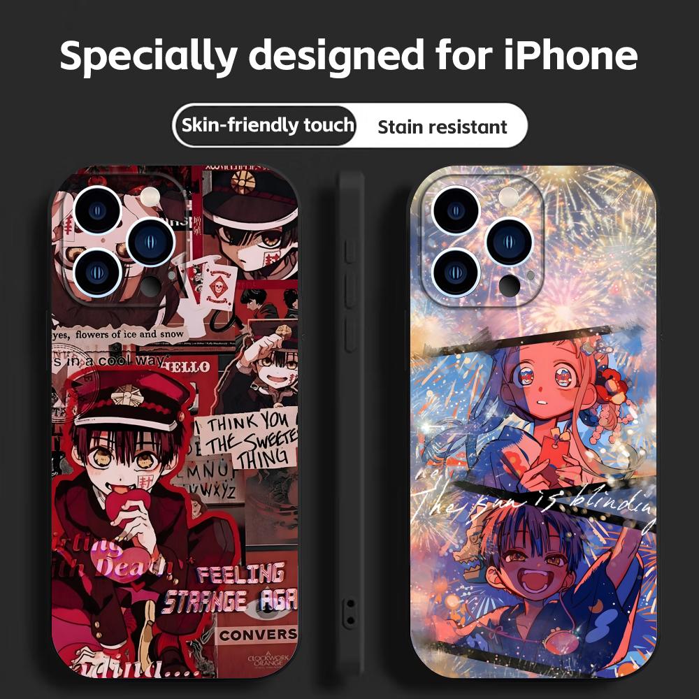 Apple Iphone 15 - Capa de telefone hanako-kun com encadernado