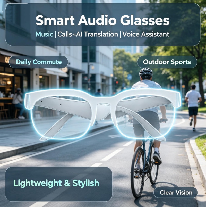Óculos Inteligentes com Conduç - Smart Glasses Lens avaliação e preço