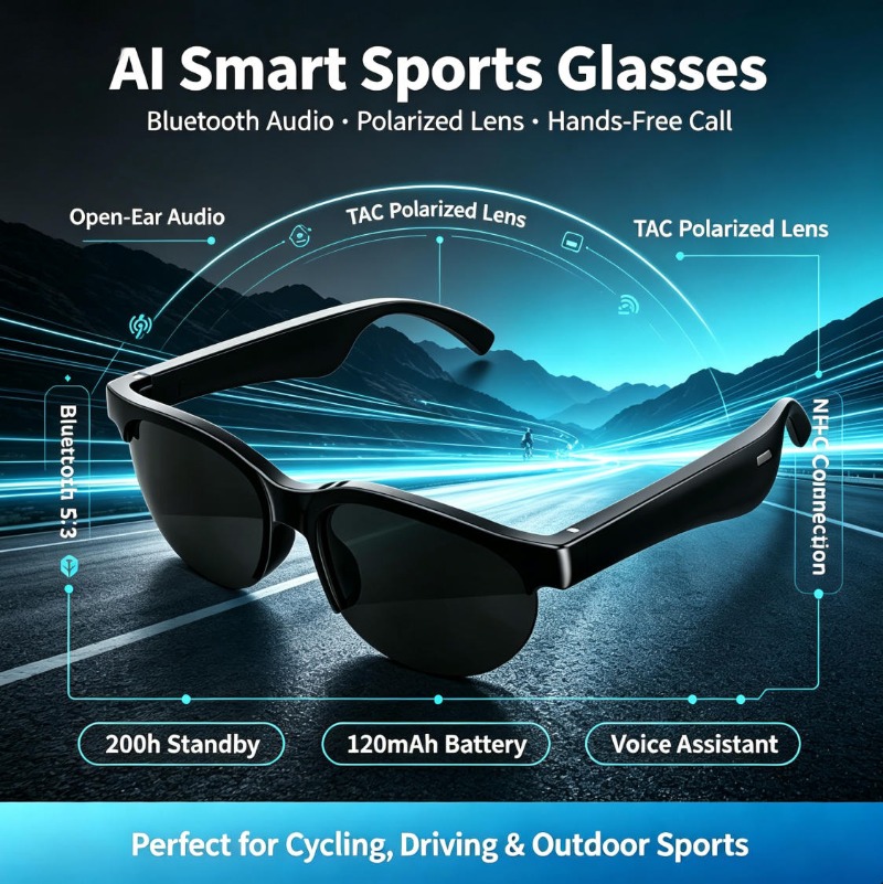 Óculos Esportivos Inteligentes - Smart Glasses Lens avaliação e preço