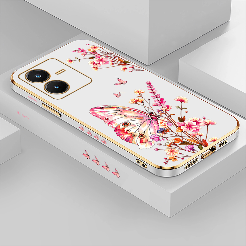 Capa Pintada com Borboletas pa - Vivo V40 avaliação e preço